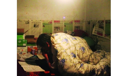 走近高考狀元縣 苦讀