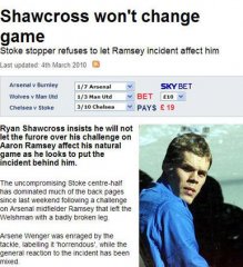 肖克羅斯表示不會改變踢法 期待再次入選國家隊