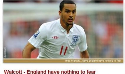 沃爾科特要贏得世界杯 強調英格蘭不懼任何對手