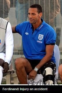 費迪南德傷別不怪肇事者 痛苦一夜后已坦然面對