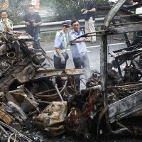 吉林客貨車相撞 已造成17人死亡