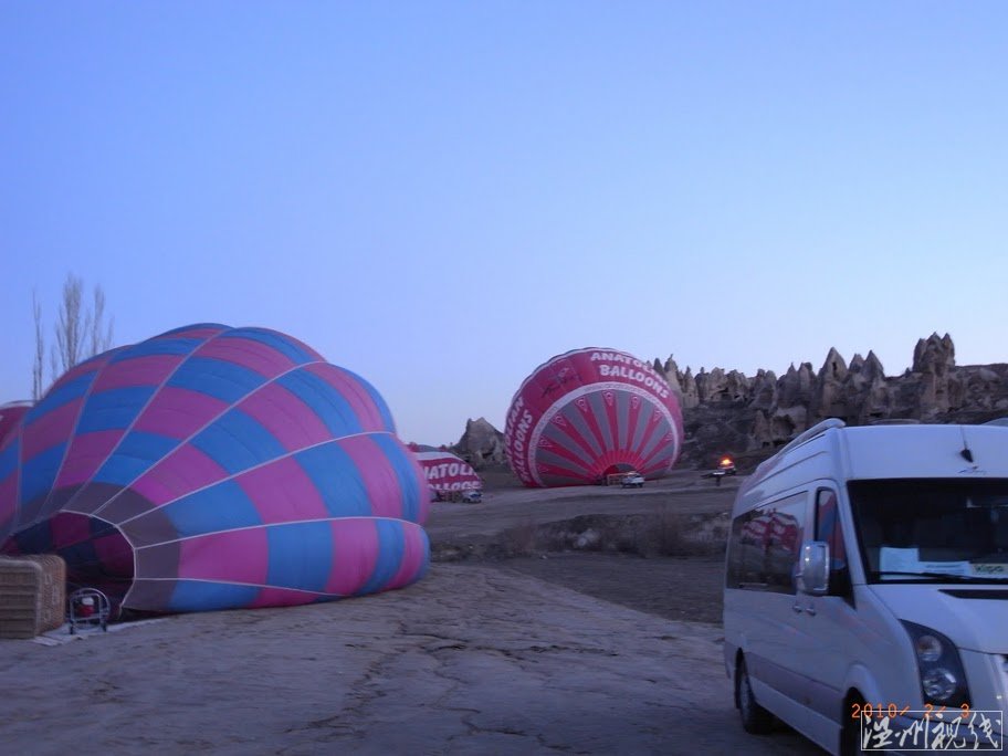 土耳其卡帕多奇亞的熱氣球