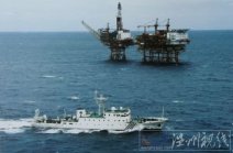 日本稱中國直升機(jī)在東海春曉油氣田附近迫近日戰(zhàn)艦