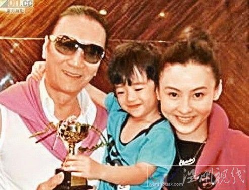 謝賢、張柏芝和Lucas(資料圖)