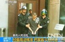 藥家鑫被押赴刑場執行槍決 藥家鑫死刑現場視頻圖片