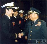 臺灣省省長馬英九和國臺辦發言人“高談”兩岸關系