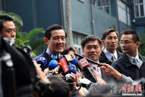 馬英九 資料圖 中新社記者 關向東 攝