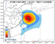 強風梅花將給我國東部沿海地區帶來強風降雨