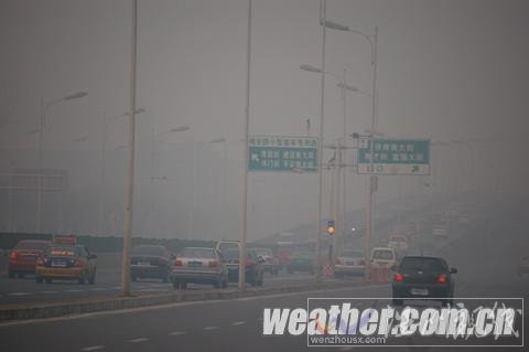 河北發布大霧黃色預警  今明有弱降雪