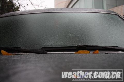 貴州現入冬范圍最大凍雨 樹葉電線結冰(組圖)