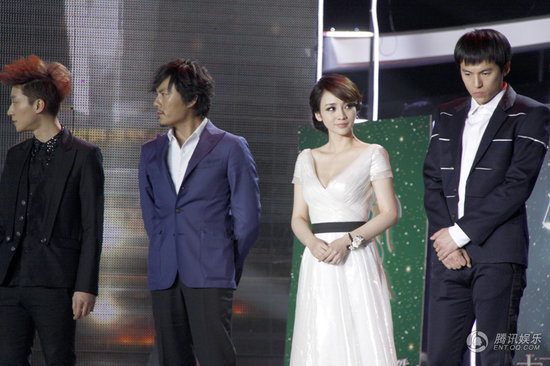 圖集 柳巖驚艷亮相某網站影視盛典