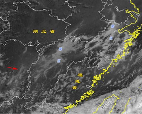 江南地區(qū)出現(xiàn)大霧天氣