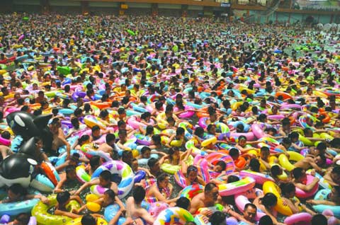 8月13日四川高溫還在持續 四川高溫難耐