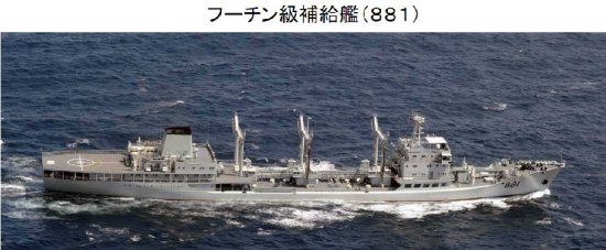 中國軍艦穿過沖繩