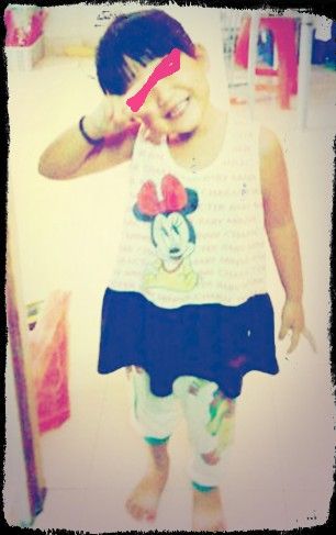 圖為溫州狼爸女兒小如(化名)