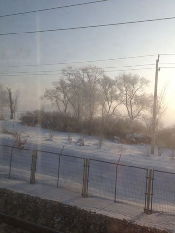 今晨哈爾濱氣溫驟降13℃ 未來兩天氣溫持續走低