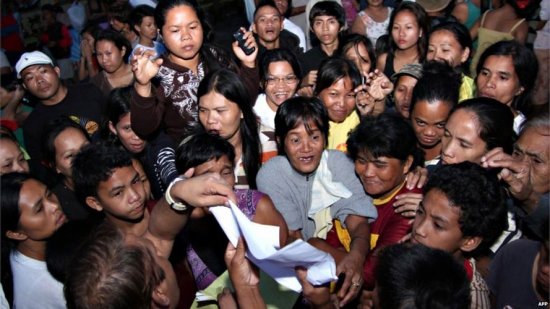 超強臺風登陸菲律賓