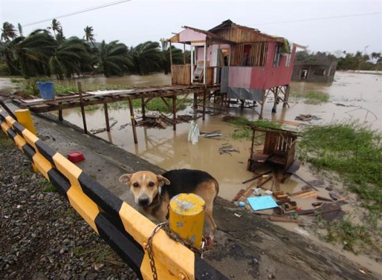 超強臺風登陸菲律賓