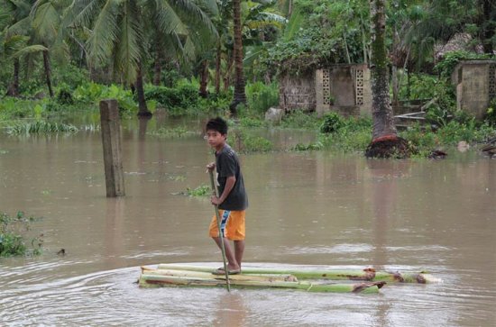 超強臺風登陸菲律賓