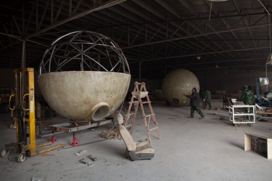 河北農民自制逃生諾亞方舟