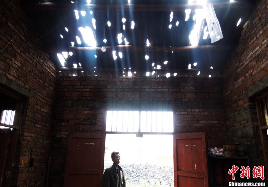 貴州貴定縣冰雹