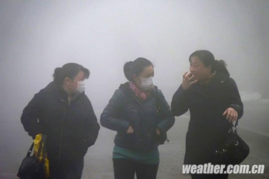 沈陽霧霾天氣