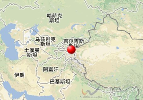 吉爾吉斯斯坦和中國交界發(fā)生4.0級地震