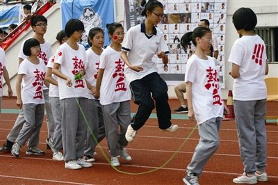 溫州一學校99名學生接受體質健康測試 無一優秀