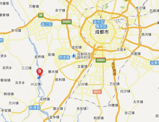 成都金馬河大橋車禍位置