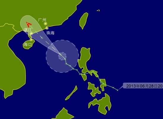 臺風溫比亞路徑圖