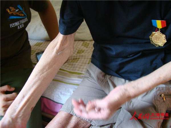 抗戰老兵范振是一名戰功卓著的軍人