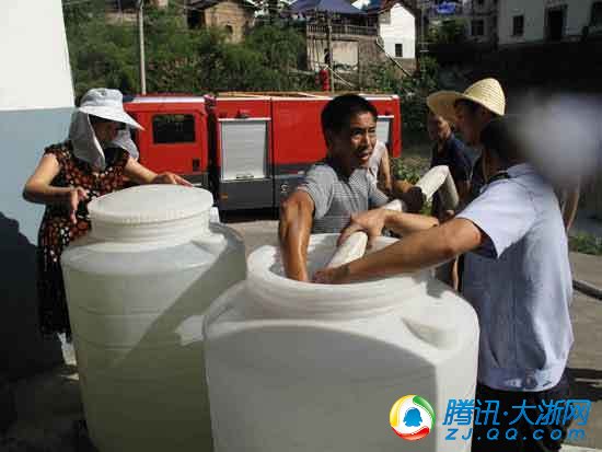 杭州旱情嚴重，余杭百丈鎮5000多人飲水困難