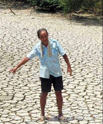 安徽廬江干旱 受旱面積59.5萬畝農業(yè)損失嚴重