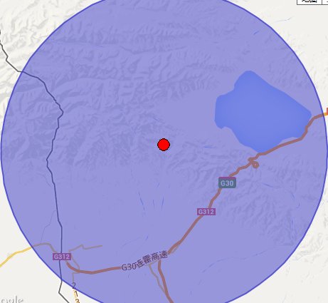 霍城縣和博樂市交界地震