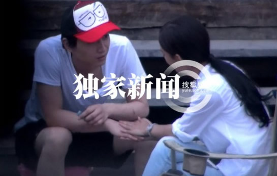 陳曉趙麗穎戀情曝光