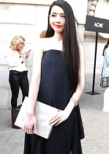 小時代郭碧婷巴黎看秀照