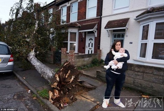 溫帶氣旋圣猶大襲擊英國(guó)