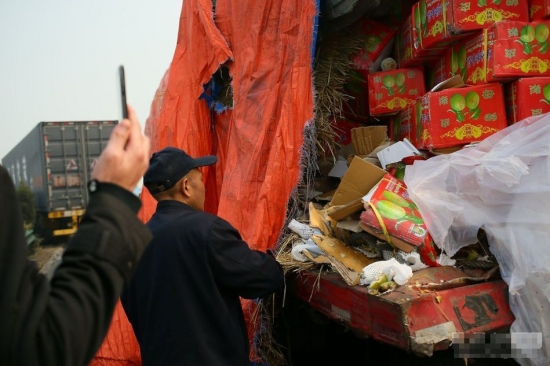 滬陜高速安徽段車禍