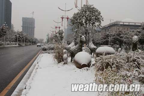 2014年冬天貴州省第一場大范圍降雪1月13日停了