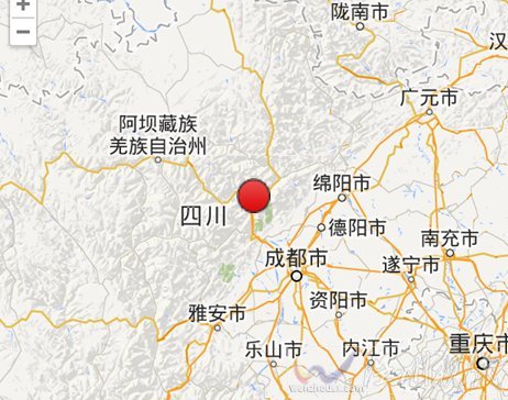 四川省阿壩州汶川縣地震