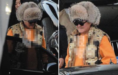 超本山像光頭強(qiáng) 本山大叔的打扮很像動(dòng)畫片人物光頭強(qiáng)