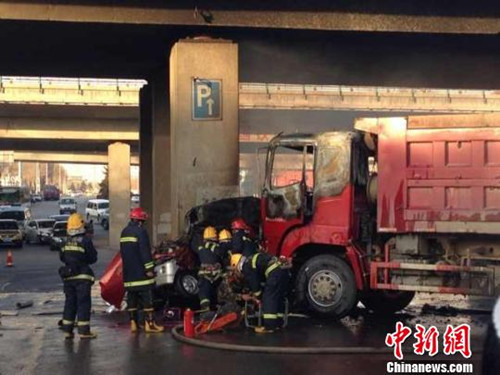 消防人員將火撲滅