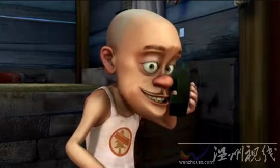 熊出沒李老板督促光頭強砍樹用工作計劃帽控制光頭強