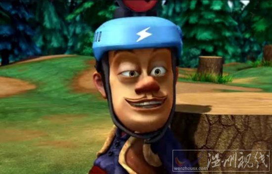 熊出沒李老板督促光頭強砍樹用工作計劃帽控制光頭強