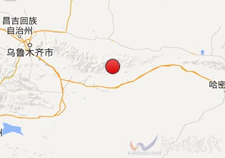 新疆吐魯番地區鄯善縣地震