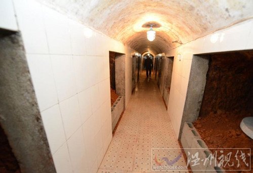 湖南土豪別墅下挖酒窖