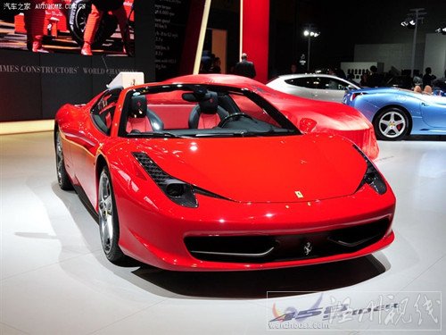 北京失事法拉利車型