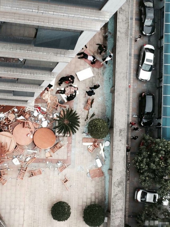 東莞中僑大廈爆炸