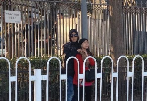 央視東門發生劫持案現場