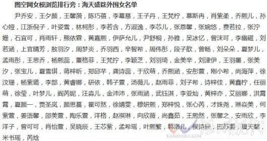 圖空網為海天盛筵提供外圍嫩模